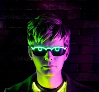 Neon sunglasses logo