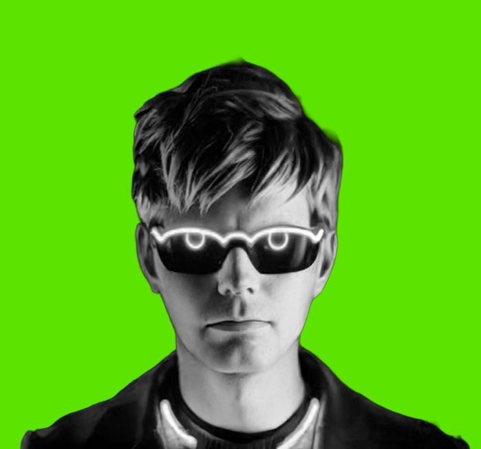 Neon sunglasses logo